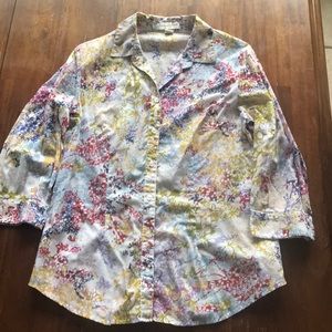 Coldwater Creek Button Down Top